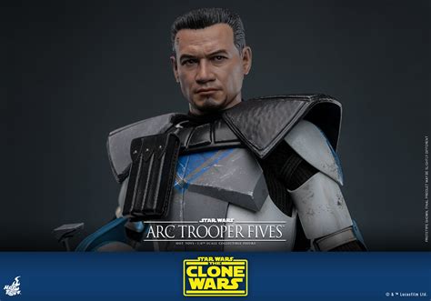 Hot Toys TMS Star Wars The Clone Wars Arc Trooper Fives Hot