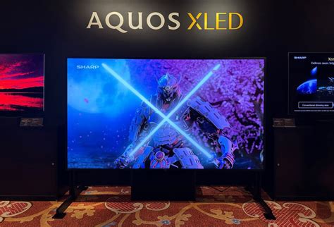 sharp luncuran produk flagship tv  aquos xled  amerika  musim