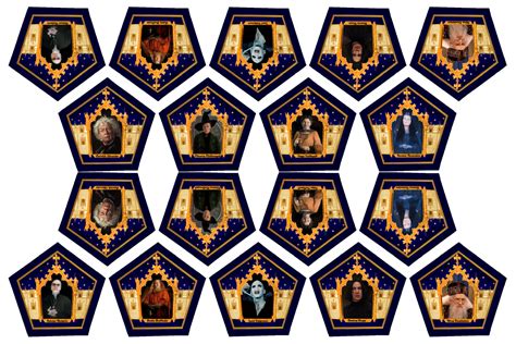 Filchs Office Chocolate Frog Cards Final