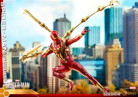 Spider Man Iron Spider Armor Sixth Scale Collectible Figure By Hot
