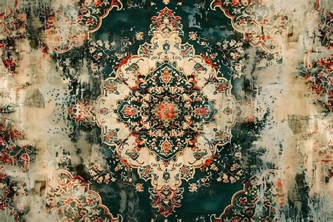 Colorful Oriental Carpet Detail Of Carpet Oriental Carpet Premium Ai