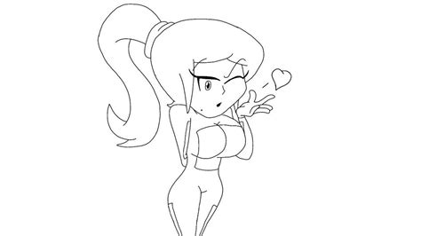 Samus In Wetsuit Blowing A Kiss Sketch By Thesenpaiartist026 On Deviantart