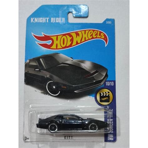 Hot Wheels KITT Knight Rider Softcorners Card Shopee Malaysia