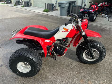 Rare 1984 Honda Atc200x Atv Three Wheeler Classic - Used Honda Atc200x ...