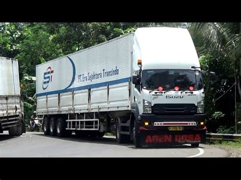 TRUCK BESAR DAN PANJANG TRUCK KONTAINER TRUK TRONTON MOGOK ISUZU