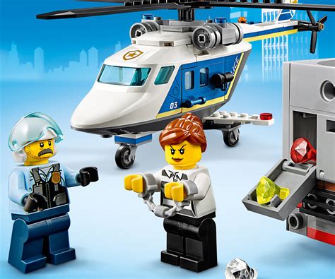 Игрален комплект конструктор ЛЕГО City Police 60243 - Полицейско ...