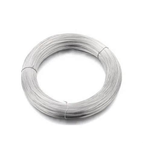 4 Mm Silver Stainless Steel Wire Thickness 1mm Material Grade SS316