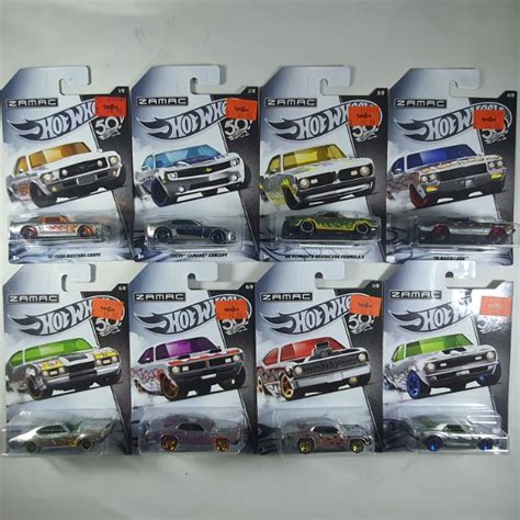 Hot Wheels TS 2018 50th Anniversary Zamac Flames Series Shopee