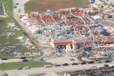 Aerial View Of Joplin Tornado Damage An Aerial View Shows Flickr