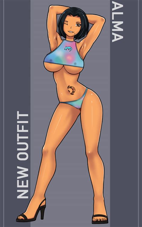 Commission Alma New Outfit By Saberrung Hentai Foundry