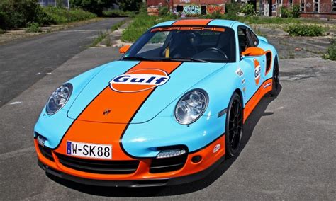 Gulf Racing Livery By Cam Shaft For The Porsche 911 Turbo