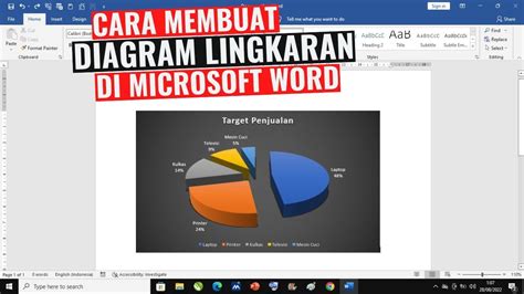 Cara Membuat Diagram Lingkaran Di Microsoft Word Bilarasa