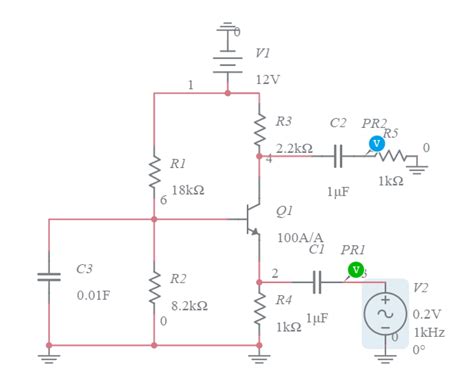 Common Base Amplifier Circuit