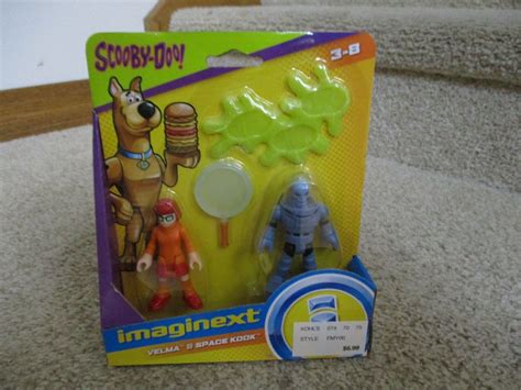 Fisher Price Imaginext Scooby Doo New Velma Space Kook Footprints