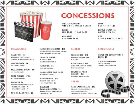 Save room for snacks! - Scranton Art Haus