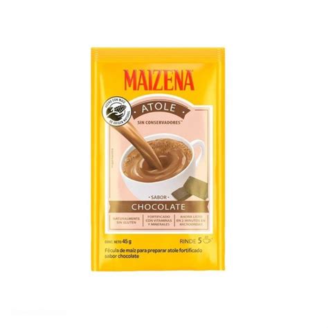 Atole Maizena Sabor Chocolate Wuakal Tienda De Comida Mexicana