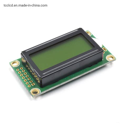 0802 Lcd 8x2 Character Lcd Display Module Stn Yellow Green Module