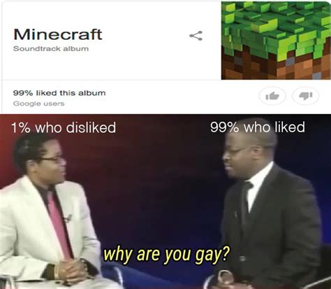 You Are Gay R MinecraftMemes