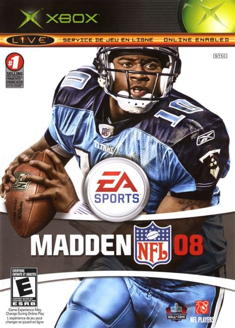 Madden NFL 08 cover or packaging material - MobyGames