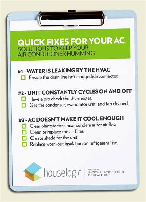 Air Conditioning Unit Air Conditioning Unit Maintenance Checklist