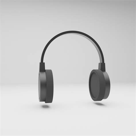 Free Low Poly Headphones D Model Turbosquid