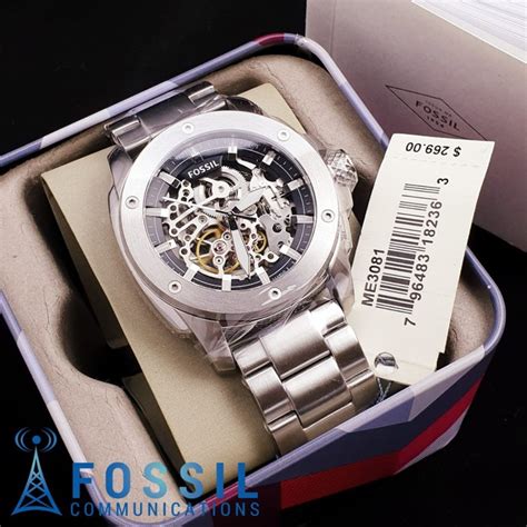 Jual Jam Tangan Pria Merk Fossil Authentic Original Type ME3081