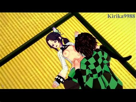 Mitsuri Kanroji And Shinobu Koch And Daki And Tanjiro Kamado Intense Sex Demon Slayer