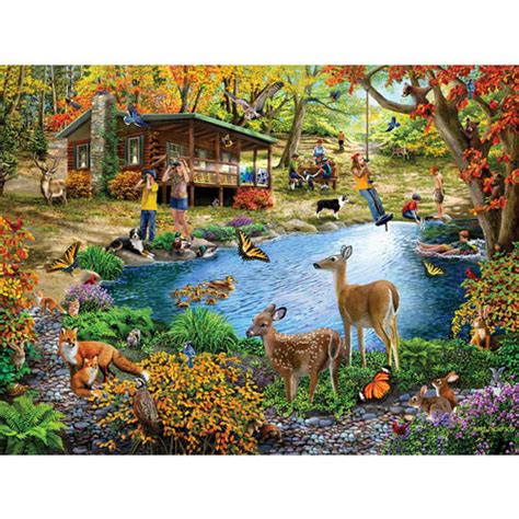 Lake Play Piece Jigsaw Puzzle Spilsbury