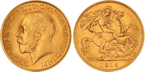 Gro Britannien Half Sovereign Gold George V Vorz Glich