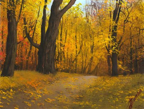 Autumn Paintings ~ Autumn Posters Picture