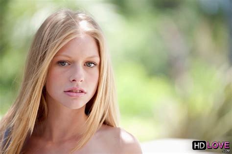 Blonde Honey Avril Hall Takes Off Her Top And Teases Outside By Hd Love Erotic Beauties