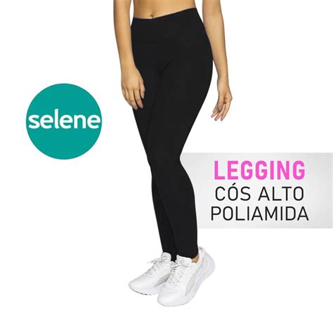 Cal A Legging Selene Original Refor Ada C S Alto B Sica Qualidade