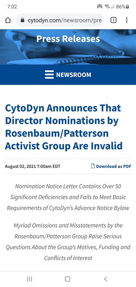 Join The Latest Cydy Stock Forum To Discuss Clinical Trial Results And Potential Fda Approval For Leronlimab 1