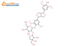 丁香树脂酚 4 O Beta D 呋喃n芹糖基 12 Beta D 吡喃葡萄糖苷CAS号136997 64 3 960化工网