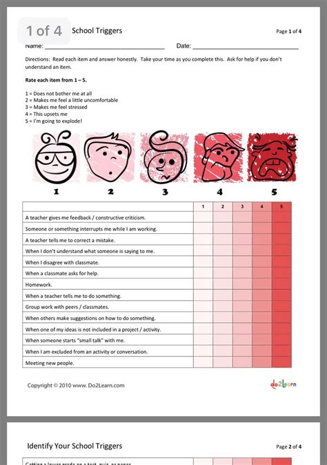 Coping Skills Before And After Worksheet SkillsWorksheets