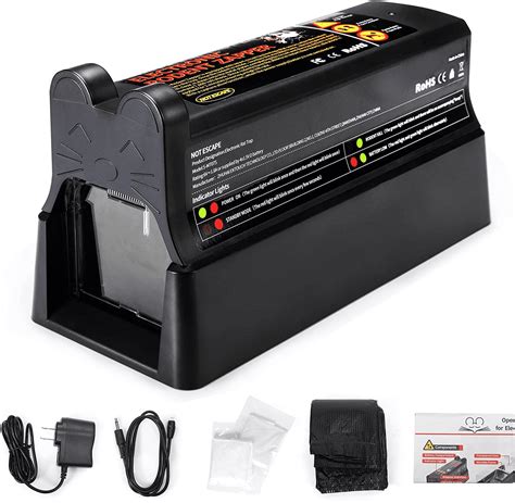 Electric Rat Trap That Kill Instantly, Upgraded Electric Mouse Trap ...