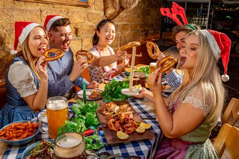 Silly Christmas Fun At Munich Brauhaus The Rocks