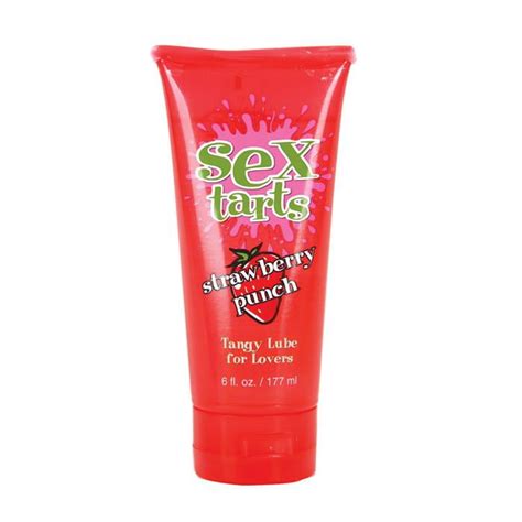 Sex Tarts Lube Strawberry Punch 6 Fl Oz 177mL Tube Walmart