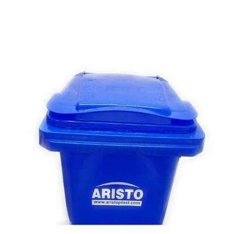 Open Top Square Aristo 120L Plastic Blue Dustbin Size 120 Ltr At Rs