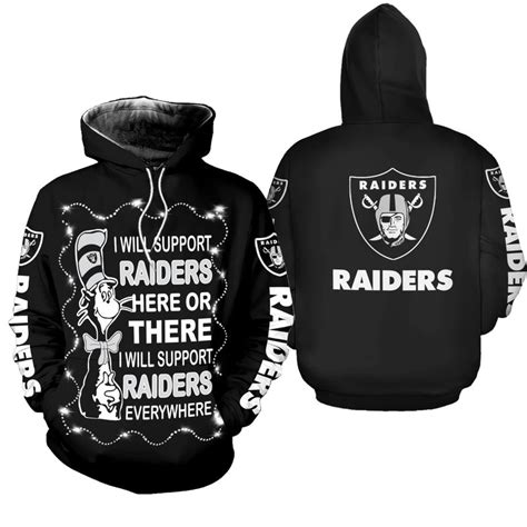 Nfl Las Vegas Raiders Limited Edition All Over Print Sweatshirt Zip