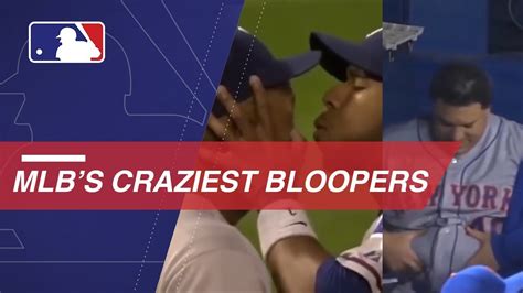 Mlb Crazy Bloopers And Insane Plays Youtube