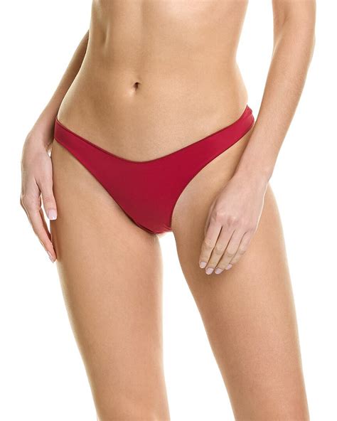 Buy Tropic Of C Curve Bikini Bottom Red At Off Editorialist