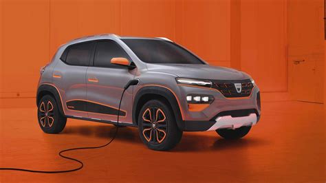 Dacia Spring Electric Designstudie Gibt Ausblick Auf Elektro Suv