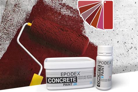 Peinture pour béton 2K Toutes les couleurs Epodex France