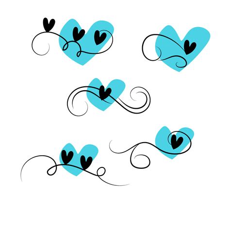 Heart Swirl Clipart