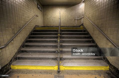 Nyc Subway Stairs Stock Photo Download Image Now New York City New