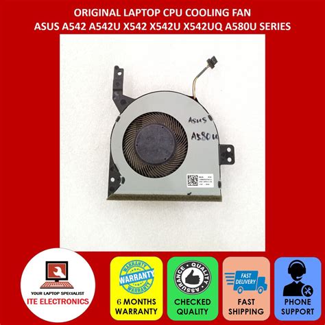 ORIGINAL ASUS A542 A542U X542 X542U X542UQ A580U SERIES LAPTOP CPU ...