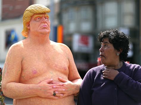 Life Size Statues Of Naked Donald Trump Greet Citizens In U S Cities As Part Of Protest