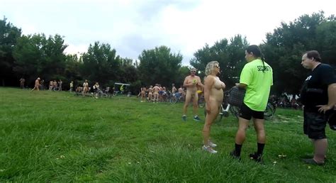 Naked Public Bike Ride ThisVid