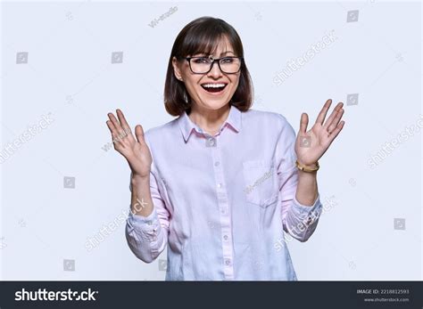 963 Mature Women Talking Light Background Images Stock Photos Vectors Shutterstock